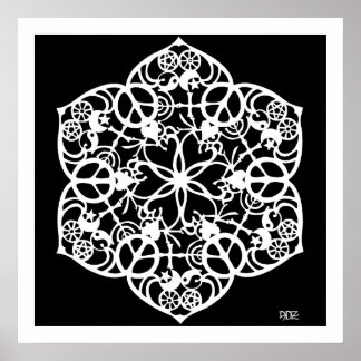 平和マンダラ ポスター