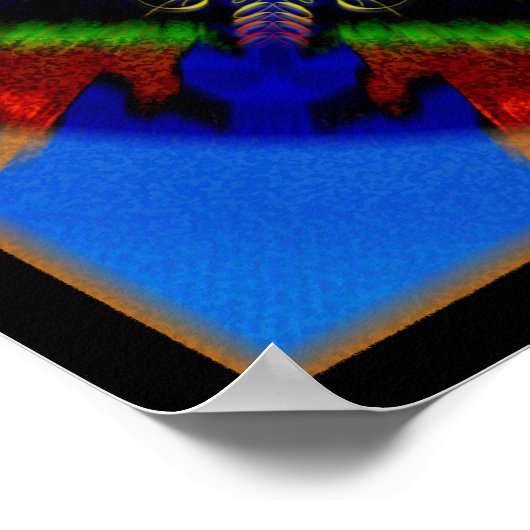 平和マンダラ ポスター (角)