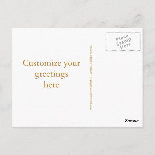 平和マンダラ ポストカード (裏面)