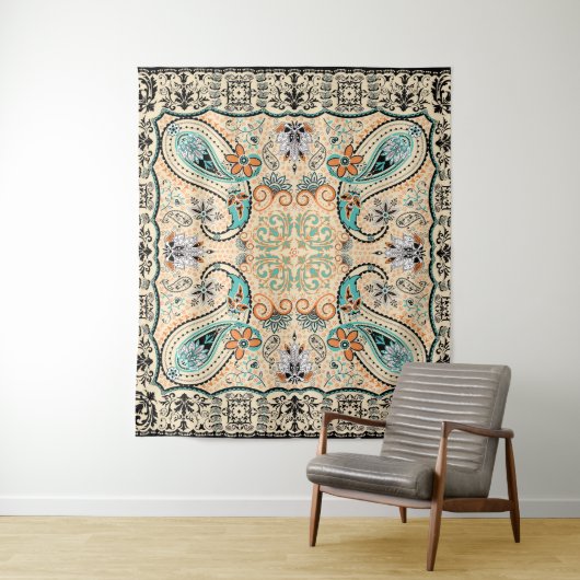 平和マンデラ腰回りが大きなボヘミアのBohoの上品 タペストリー (インサイチュ)