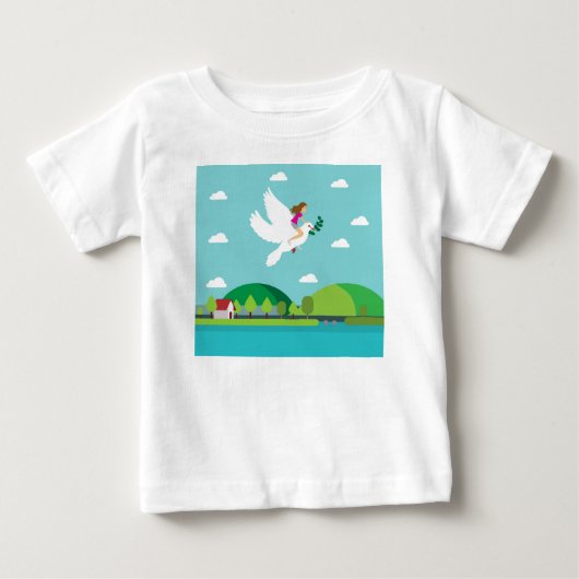 平和ミッション ベビーTシャツ (正面)