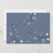 平和モダン愛または喜びクリスマスフォトホリデーC シーズンカード (裏面)