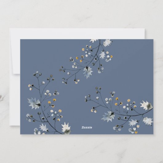 平和モダン愛または喜びクリスマスフォトホリデーC シーズンカード (裏面)