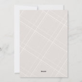 平和モダン5写真ミニマルニュートラルクリスマス シーズンカード (裏面)