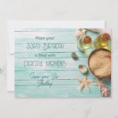 平和モーメントスパハッピーバースデーカード カード (正面)