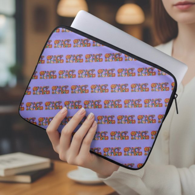 平和ラップトップスリーブ ラップトップスリーブ (クリエイターアップロード済み)