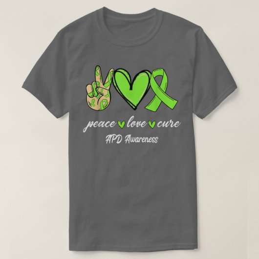 平和ラブキュア一時処理障害 Tシャツ (デザイン正面)