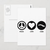 平和ラブキューバ ポストカード (正面/裏面)