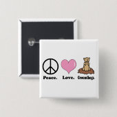 平和ラブグラウンドリ 缶バッジ (正面&裏面)