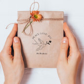 平和ラブジョイクリスマスタトゥーバードベリー ラバースタンプ