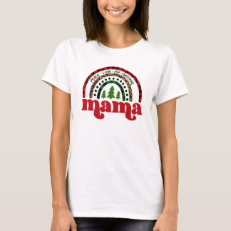 平和ラブジョイクリスマスママシャツ Tシャツ