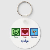 平和ラブダチョウ キーホルダー (裏面)