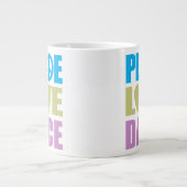 平和ラブダンス ジャンボコーヒーマグカップ (正面)