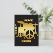 平和ラブドラム ポストカード (スタンド正面)