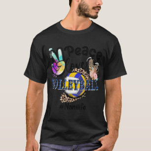 平和ラブバレーボールNNIライフマママグランマリーパール Tシャツ