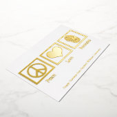 平和ラブフォレンジックカスタムフォレンジックラボ金ゴールド 箔シーズンカード (回転した状態)