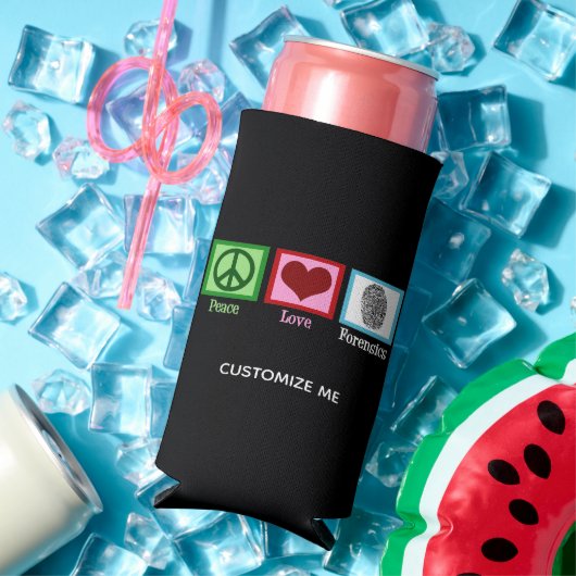 平和ラブフォレンジック部門法医学ラボ スリム缶クーラー (インサイチュ 夏)