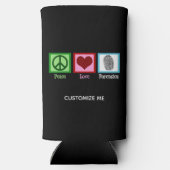 平和ラブフォレンジック部門法医学ラボ スリム缶クーラー (裏面)