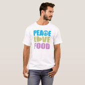 平和ラブフード Tシャツ (正面フル)
