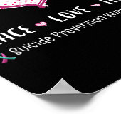 平和ラブホープ自殺防止認識度男性w ポスター (角)