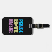 平和ラブマッサージ ラゲッジタグ (正面横)