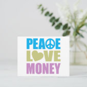 平和ラブマネー ポストカード (スタンド正面)