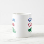 平和ラブママ コーヒーマグカップ (中央)