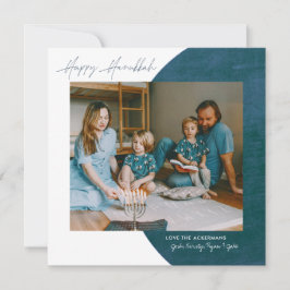 平和ラブライト | Happy Hanukkahフォトコラージュ シーズンカード