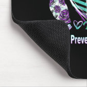 平和ラブライフ自殺認識度セミコロン贈り物 マウスパッド (コーナー)