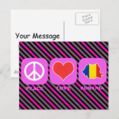 平和ラブルーマニア ポストカード (正面/裏面)