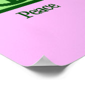 平和ラブレディバグ ポスター (角)