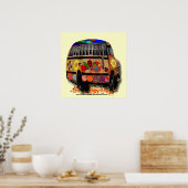 平和ラブレディバグ ポスター (キッチン)