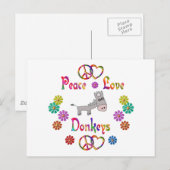 平和ラブロバ ポストカード (正面/裏面)