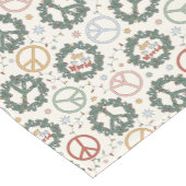 平和リースと世界の喜び ショートテーブルランナー (コーナー)