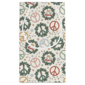 平和リースと世界の喜び スモールペーパーバッグ (裏面)