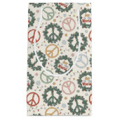 平和リースと世界の喜び スモールペーパーバッグ (正面)