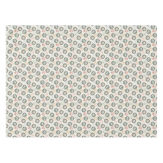 平和リースと世界の喜び テーブルクロス (正面(横))