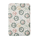 平和リースと世界の喜び バスマット (正面縦)