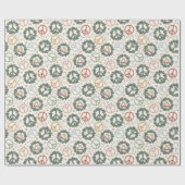 平和リースと世界の喜び ラッピングペーパー (フラット)