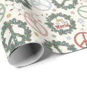 平和リースと世界の喜び ラッピングペーパー (ロールコーナー)