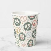 平和リースと世界の喜び 紙コップ (左)