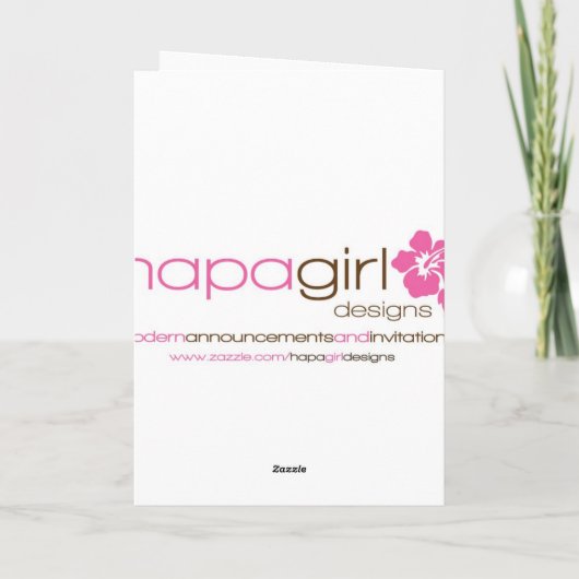 平和リースの休日のクリスマスカード シーズンカード (裏面)