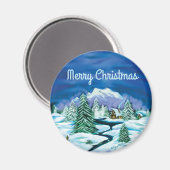 平和丸太小屋 マグネット (正面/裏面)