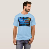 平和主義 反戦 メンズTシャツ Tシャツ (正面フル)