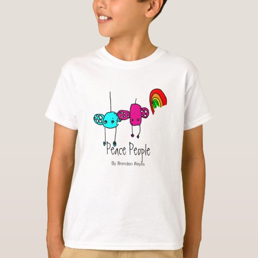 平和人々 Tシャツ (正面)
