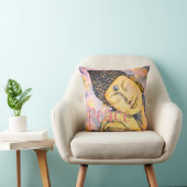 平和仏の水彩画の芸術の装飾用クッション クッション (椅子)