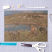 平和休息byエドワード・ストット 薄葉紙 (クラフト)