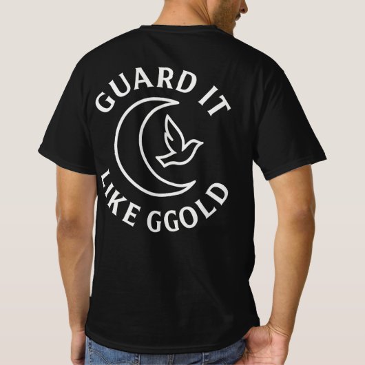 平和保護Tシャツ Tシャツ (裏面)