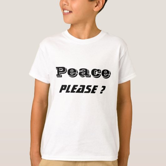平和保Tシャツ Tシャツ (正面)