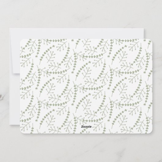 平和信じ愛の喜びクリスマスの休日の写真 シーズンカード (裏面)